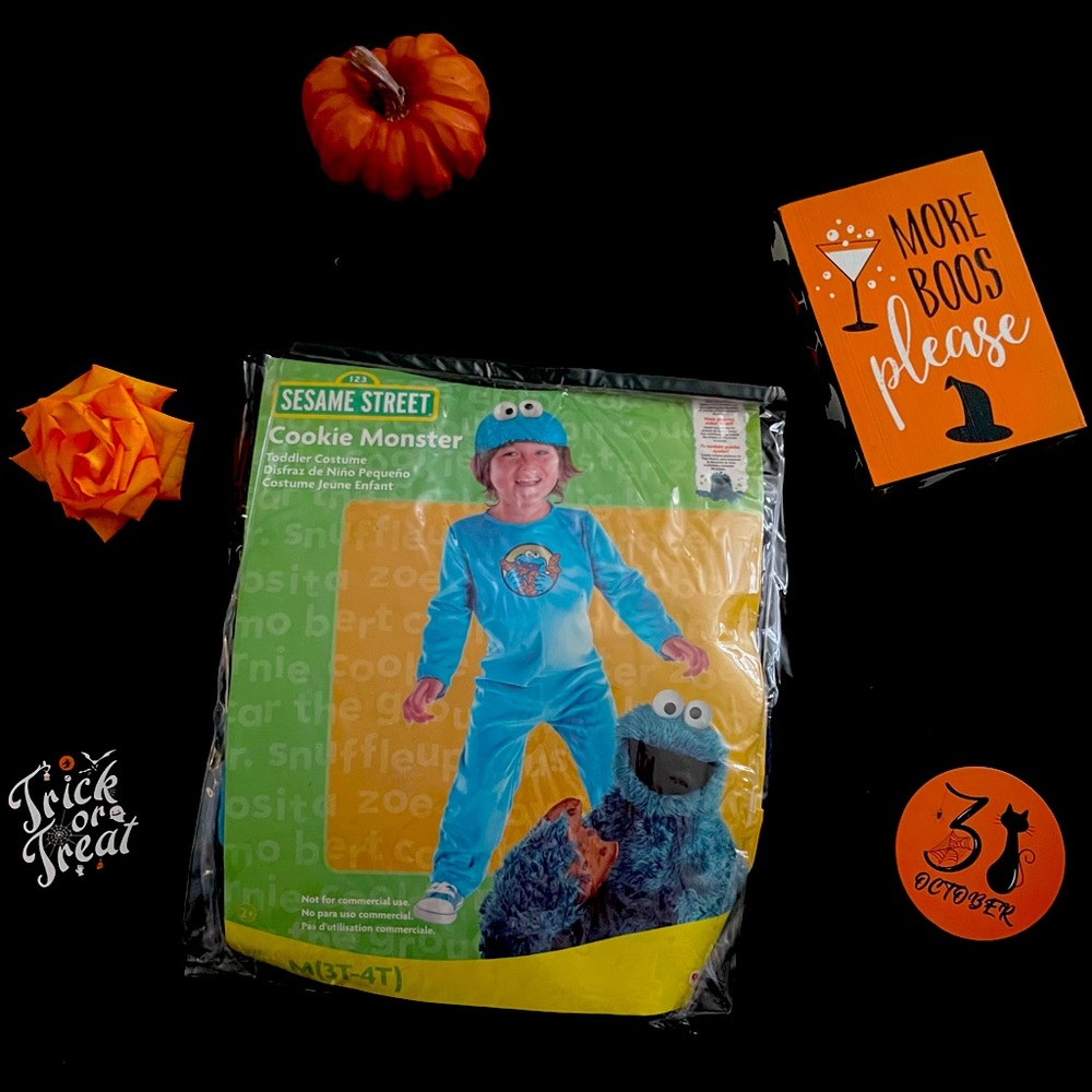 Halloween Costume Cookie Monster